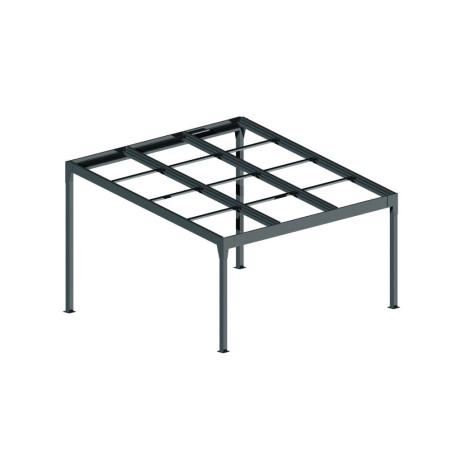 Armature Pergola solaire photovoltaïque autoportée TELCO - HIVA OA  - 1