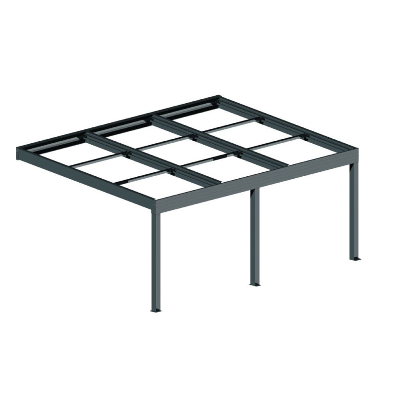 Armature Pergola solaire photovoltaïque TELCO - HIVA OA  - 1
