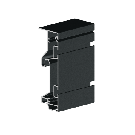 Profil Mural Pergola MANIHI Gris anthracite L7000 mm  - 1