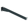 Kit Auvent 01 MAHINA 1120mm Droit Gris anthracite chevron 60mm  - 2
