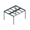 Armature Carport solaire photovoltaïque autoporté TELCO - MANIHI