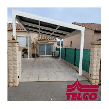 Carport solaire autoporté - HIVA OA - 3400W à 6375W TELCO - 2