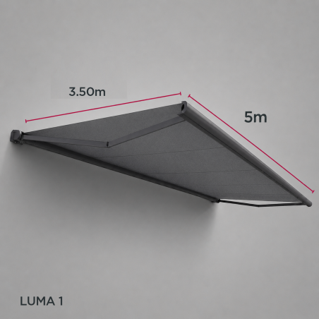 Store banne coffre en stock - LUMA1