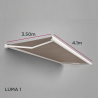 Store banne coffre en stock - LUMA1