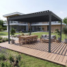Pergola DUNIA autoportée grise