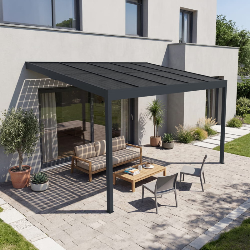 Pergola Solaire Adossée HIVA-OA