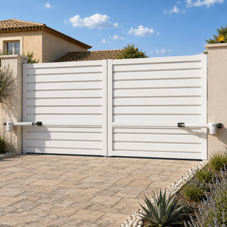 Portail battant Brise vue intérieur