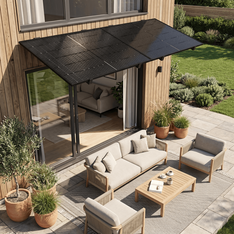 Auvent solaire MAHINA ELECTRA - 1