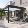 Pergola bioclimatique SAMA lames parallèles - Mixte