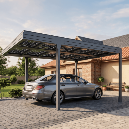 Carport solaire Telco HITIA pieds déportés - 2