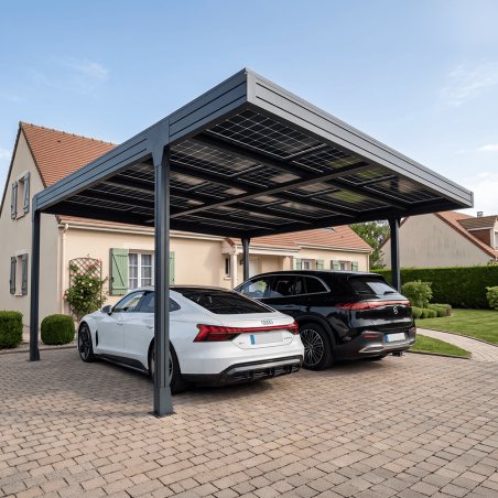Carport solaire Telco HITIA pieds déportés - 4