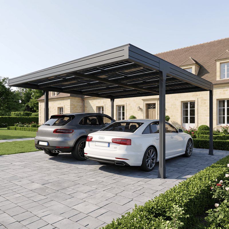 Carport solaire Telco HITIA pieds déportés - 1
