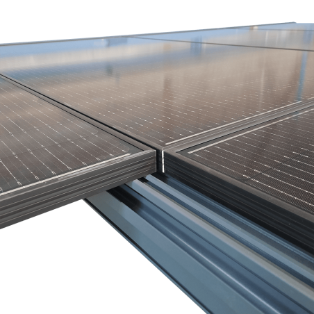 Armature Pergola solaire MANIHI - pose portrait