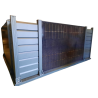 Cloture solaire en kit | Tout en un : sécurité et production