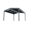 Carport solaire autoporté HIVA OA 2 pentes