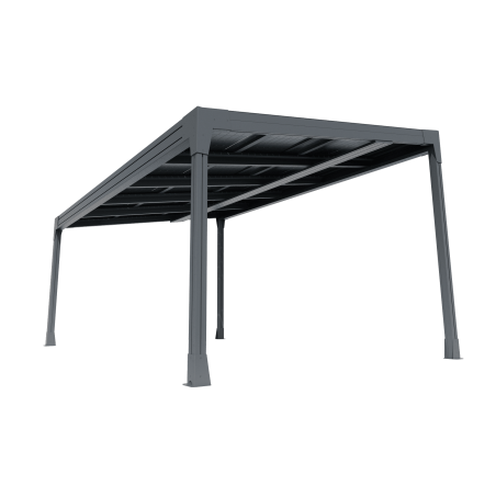 Carport solaire autoporté HIVA OA 1 pente