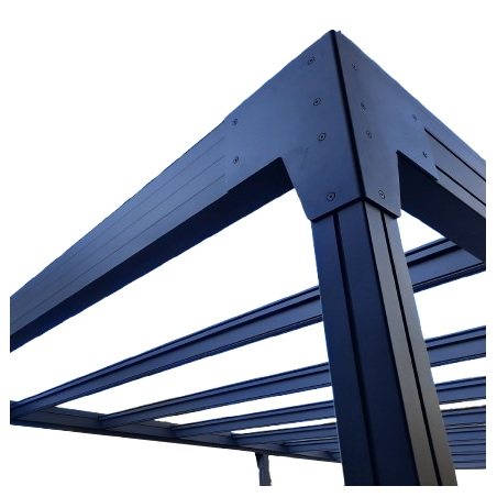 Carport Solaire HITIA | Pieds déportés / Stationnement Facilité