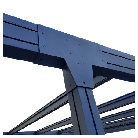 Carport Solaire HITIA | Pieds déportés / Stationnement Facilité