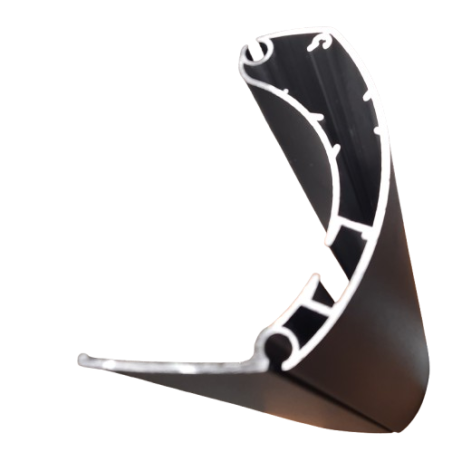 Store double pentes RAPA - Lambrequin inclus