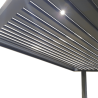 Pergola Bioclimatique Rétractable YUTA 100% Alu