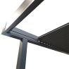 Pergola Bioclimatique Rétractable YUTA 100% Alu