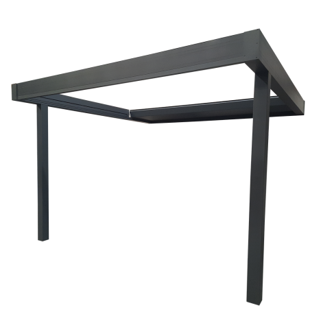 Pergola Bioclimatique Rétractable YUTA 100% Alu