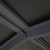 Carport solaire autoporté HIVA OA 2 pentes