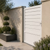 Portillon mixte blanc